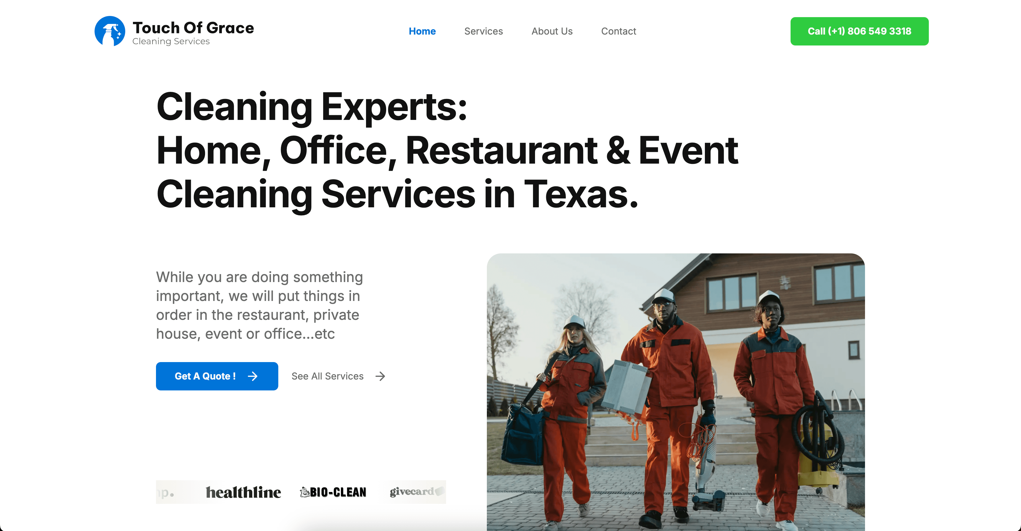 Cover photo of Touch of Grace (ToG) - Business Website